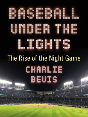 cover image of Baseball Under the Lights